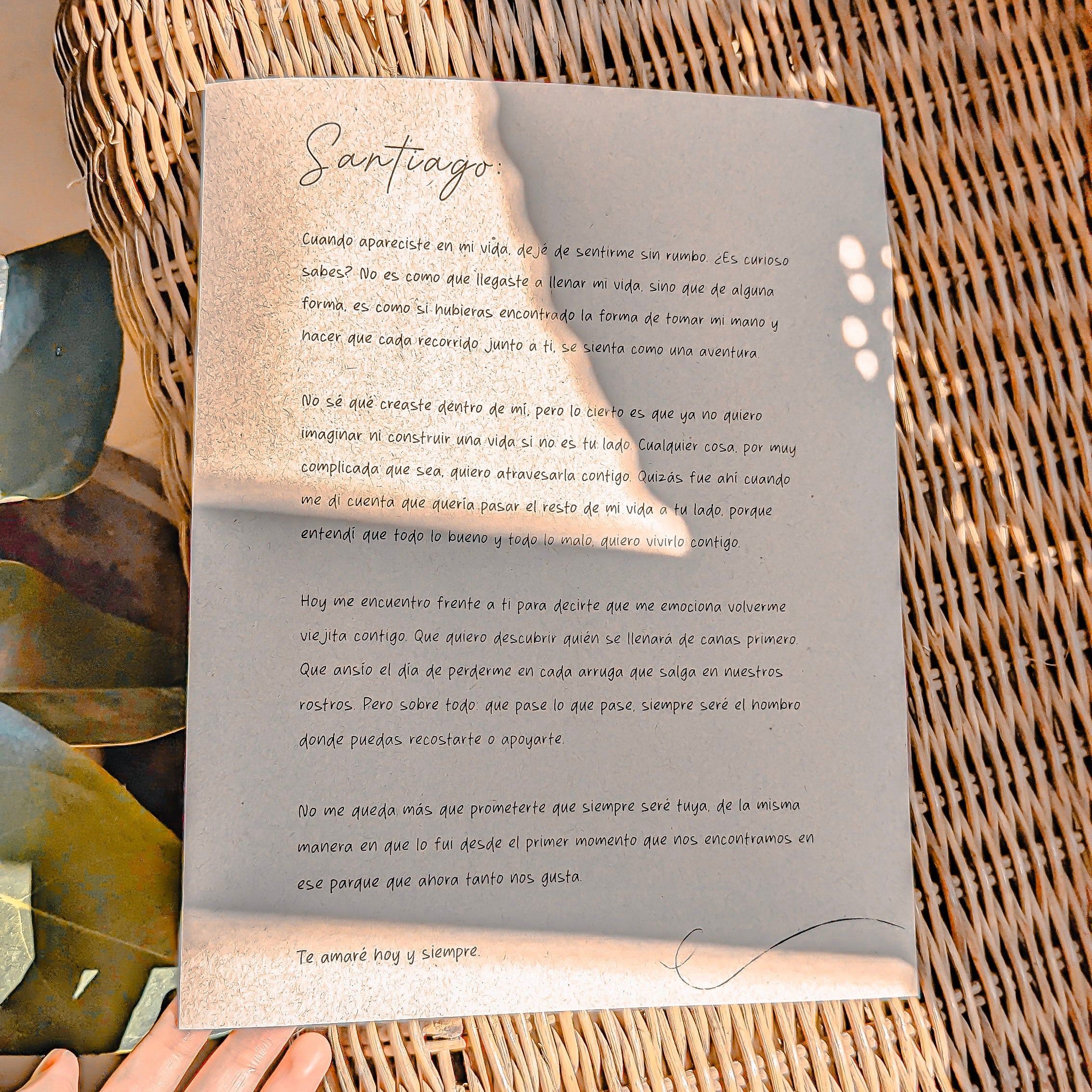 Carta de amor