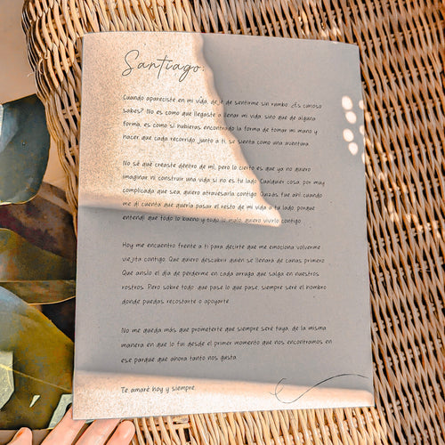 Carta de amor