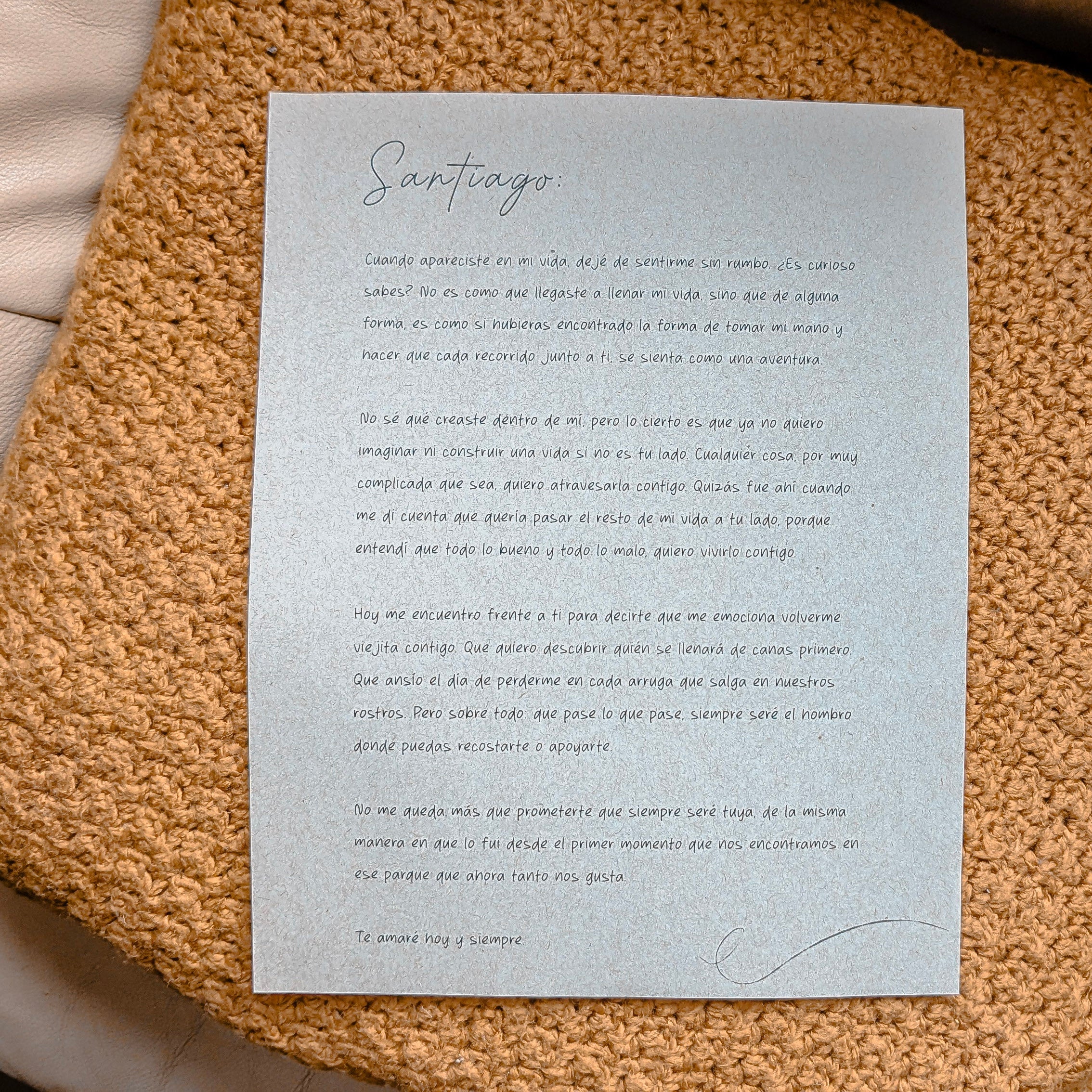 Carta de amor