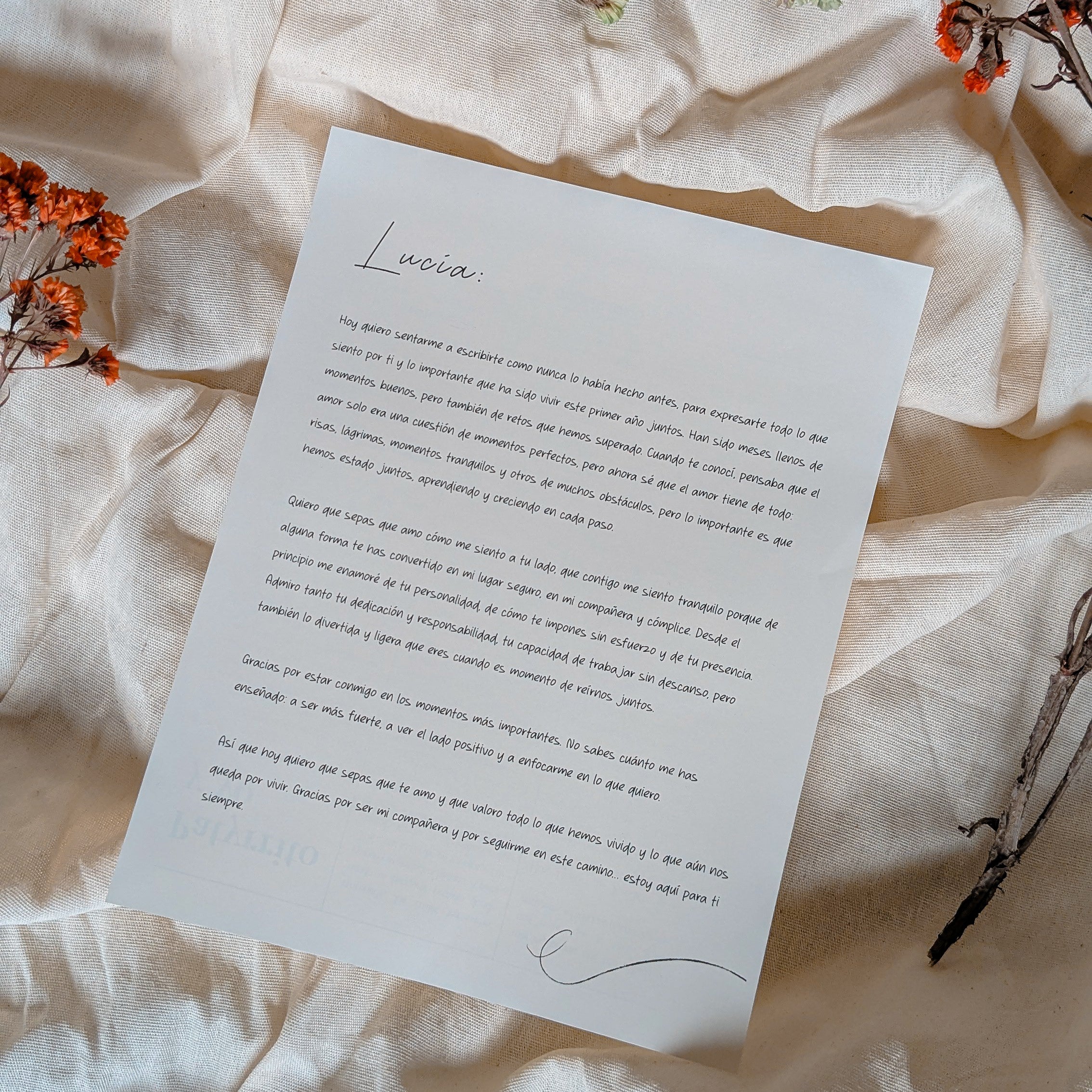 Carta de amor